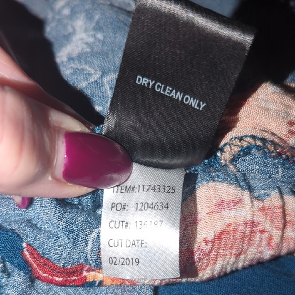 TORRID Maxi Gauze Floral Walk Through Dress 2x/18-20 - Picture 11 of 11